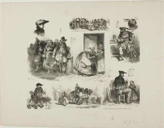 Sheet of Sketches
