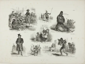 Sheet of Sketches