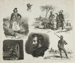 Sheet of Sketches