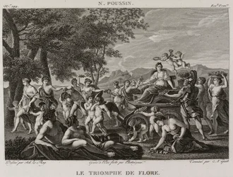 The Triumph of Flora, after Nicolas Poussin - 1802-1815