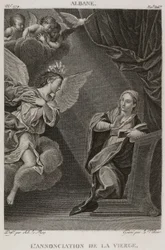 The Annunciation of the Virgin, after Francesco Albani - 1802-1815