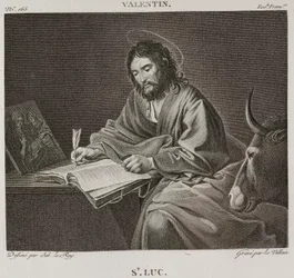 Saint Luke, after Le Valentin - 1802-1815