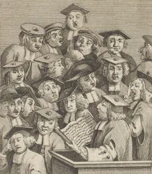Scholars at a Lecture, c. 1800
