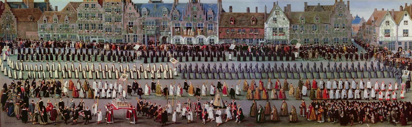 The Ommegang in Brussels on 31st May 1615: Procession of Notre Dame de Sablon