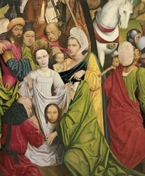 Christ Carrying the Cross and Veronica with the Sudarium