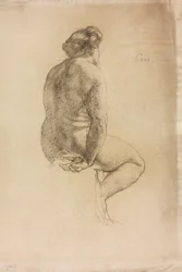 A Study of a Female Figure