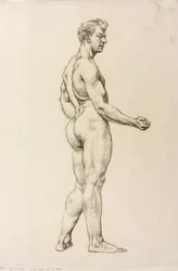 A Study of a Male Figure, c.1906-07