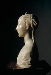 Bust of young lady