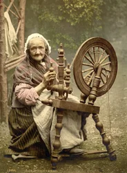 Irish Spinning Wheel County Galway