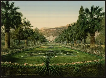 Casino Entrance, the Gardens, Monte Carlo, Riviera, Monaco