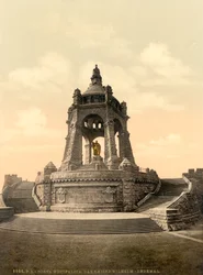 Kaiser Wilhelm Monument, Westphalia, Germany, c.1900