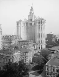 New Municipal Building, New York City, USA, c.1914 (b/w photo)
