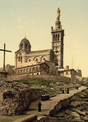 Notre Dame de la Garde, Marseilles, France, c.1890-1900