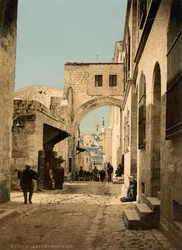The Arch of Ecce Homo, Jerusalem, Holy Land, c.1890-1900