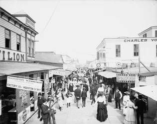 The Bowery Looking East, Rockaway, New York