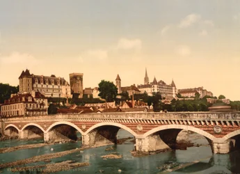 The castle and bridge, Pau, Pyrenees