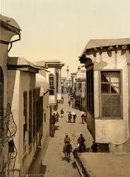 The Street Called Straight, Damascus, Holy Land, Syria