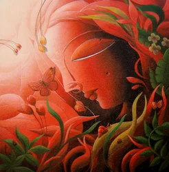 Serene Nature Woman