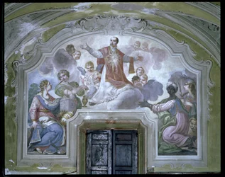 The Apotheosis of St. Ignatius of Loyola (c. 1491-1556) from the Refectory