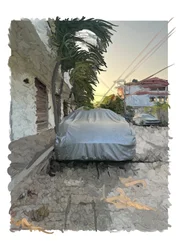 Car Intervened with Sunset, 2022