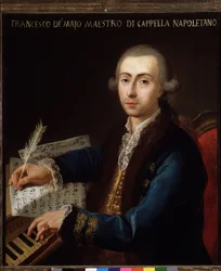 Portrait of Gian Francesco de Majo, Italian Composer