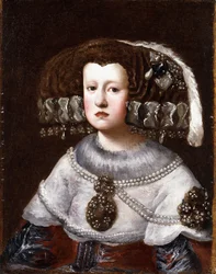 Portrait of Queen Mariana of Austria, Small Half-Length