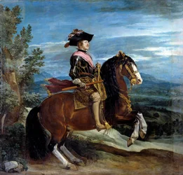 Equestrian portrait of King Philip IV (1605-1665)