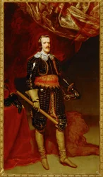 Philip IV in Armour, with a Lion at His Feet