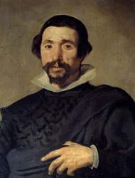 Portrait of the Jester Pablo of Valladolid (detail)