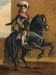 A Pupil of La Haute Ecole - Don Balthazar, Infante of Spain, c1640, c1879