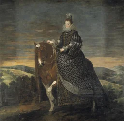 Equestrian Portrait of Margarita of Austria