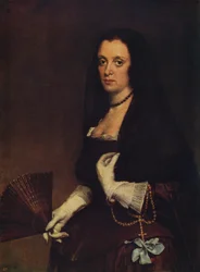 Lady with a Fan