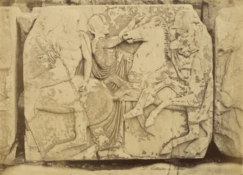 Athens - Sculptural Fragment, Parthenon Frieze