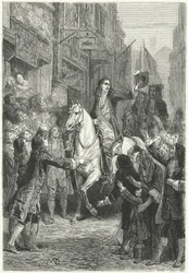 William III entering London