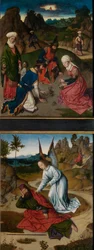 The Gathering of the Manna and Elijah in the Desert, from the Altarpiece of the Holy Sacrament