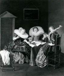 Musical scene, 1637