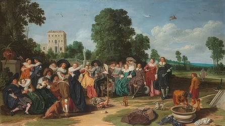 The Fête Champêtre. 1627