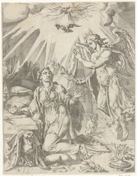 Annunciation (The Fall and Redemption of Mankind through the Life and Passion of Christ)