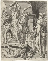 Scourging of Christ (Fall and Redemption of Humanity through the Life and Passion of Christ)