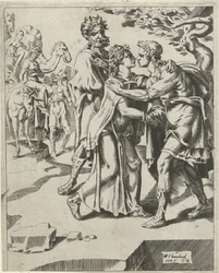 Isaac Greets Rebekah (series title: Isaac