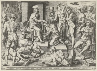 Paul Baptizing the Inhabitants of Ephesus
