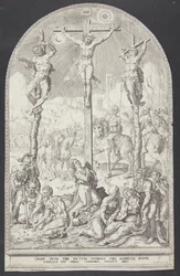 Christ on the Cross Between the Two Thieves