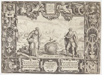 Heraclitus and Democritus, or Admonition to Endurance and Forbearance