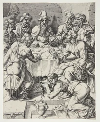 Mary Magdalene Wiping Christ