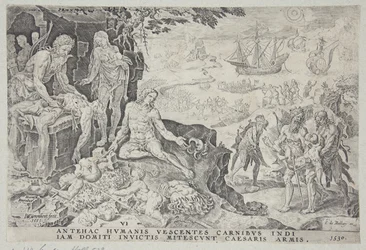 The Imperial Troops Bringing Civilization to the Indians