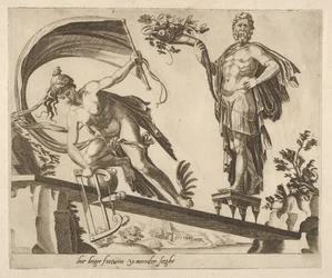 When Fortune Is Abundant, the Fall Will Be Deeper from Six Sayings about Fortune, ca. 1560