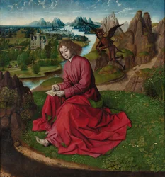 Saint John the Evangelist on Patmos, ca 1465