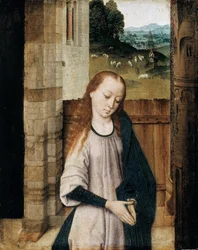 Virgin in Adoration, 15th Century