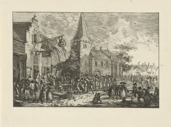 Figures at an Inn