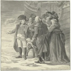 The Departure of William V to England, 18 January 1795